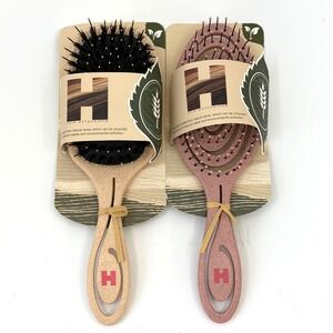 Hotheads Hair Extensions Detangling and Smoothing Eco Brush Set NEW